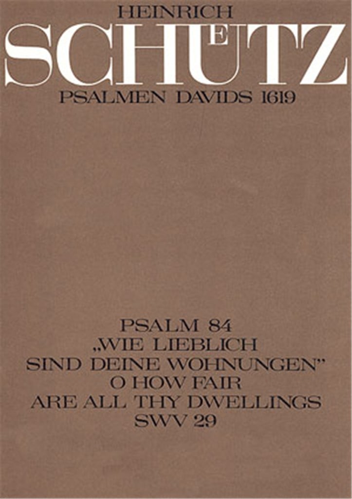 Wie lieblich sind deine Wohnungen